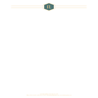 Art Deco Letterhead