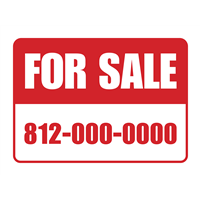 For Sale Yard Sign